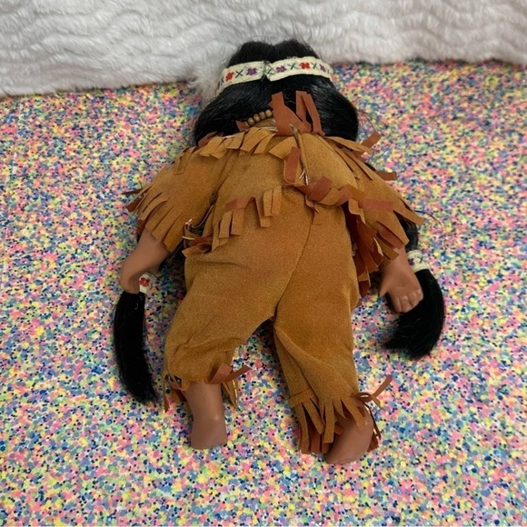 Goldenvale 1/2000 Porcelain Native American Sleeping Doll Maxine Collectors - Picture 6 of 10